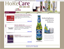Tablet Screenshot of horecare.it